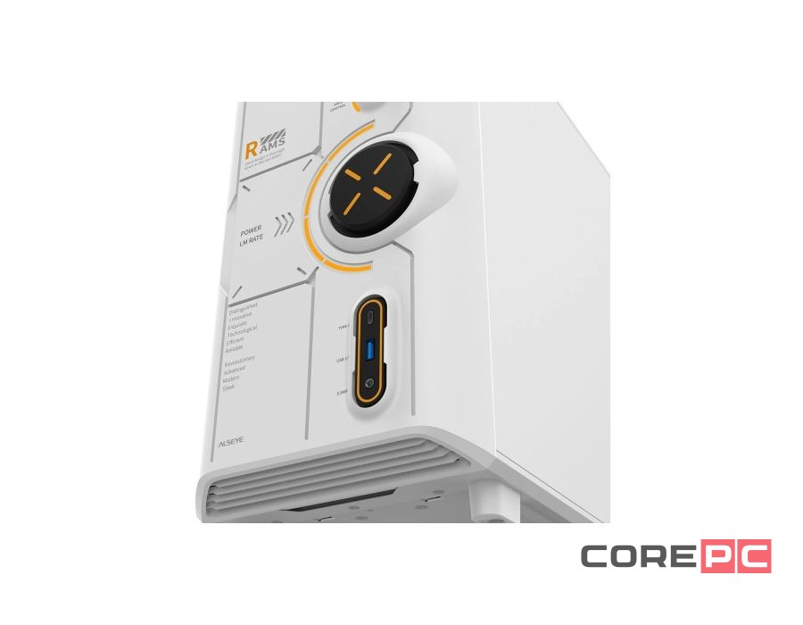 Компьютерный корпус ALSEYE RAMS 2.0 240-W White (AS.07.0214)