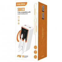 Powerbank Kakusiga KSC-1090 50000mAh 4USB/2Type-C белый