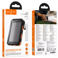 Powerbank Hoco J164 Platinum Solar 8000mAh черный