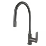 Смеситель для кухни MIXLINE МЛ33-098Г, рычажное управление, цвет графит