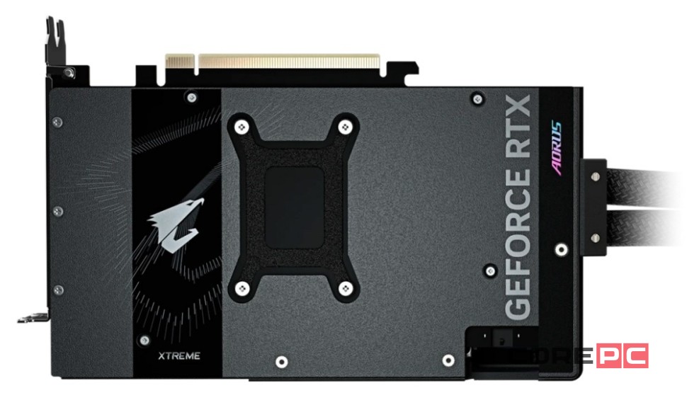 Видеокарта Gigabyte (GV-N5080AORUSX W-16GD) GeForce RTX 5080 16GB XTREME WATERFORCE