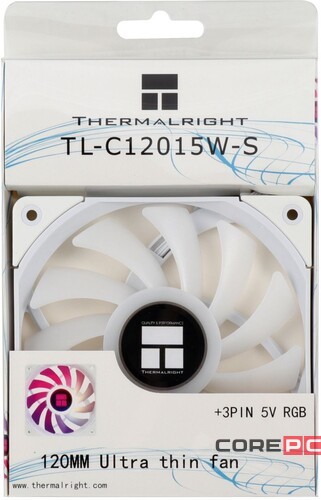 Вентилятор для корпуса Thermalright TL-C12015W-S ARGB White (TRTLC12015WS)