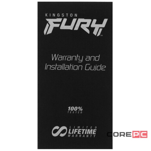 Оперативная память 8 Gb 5200 MHz Kingston FURY Beast RGB EXPO Black (KF552C36BBEA-8)