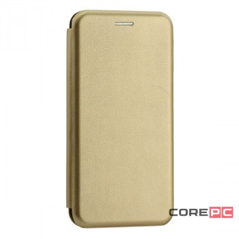 Чехол-книжка Xiaomi redmi Note 11 Pro Fashion Case кожаная боковая золотая