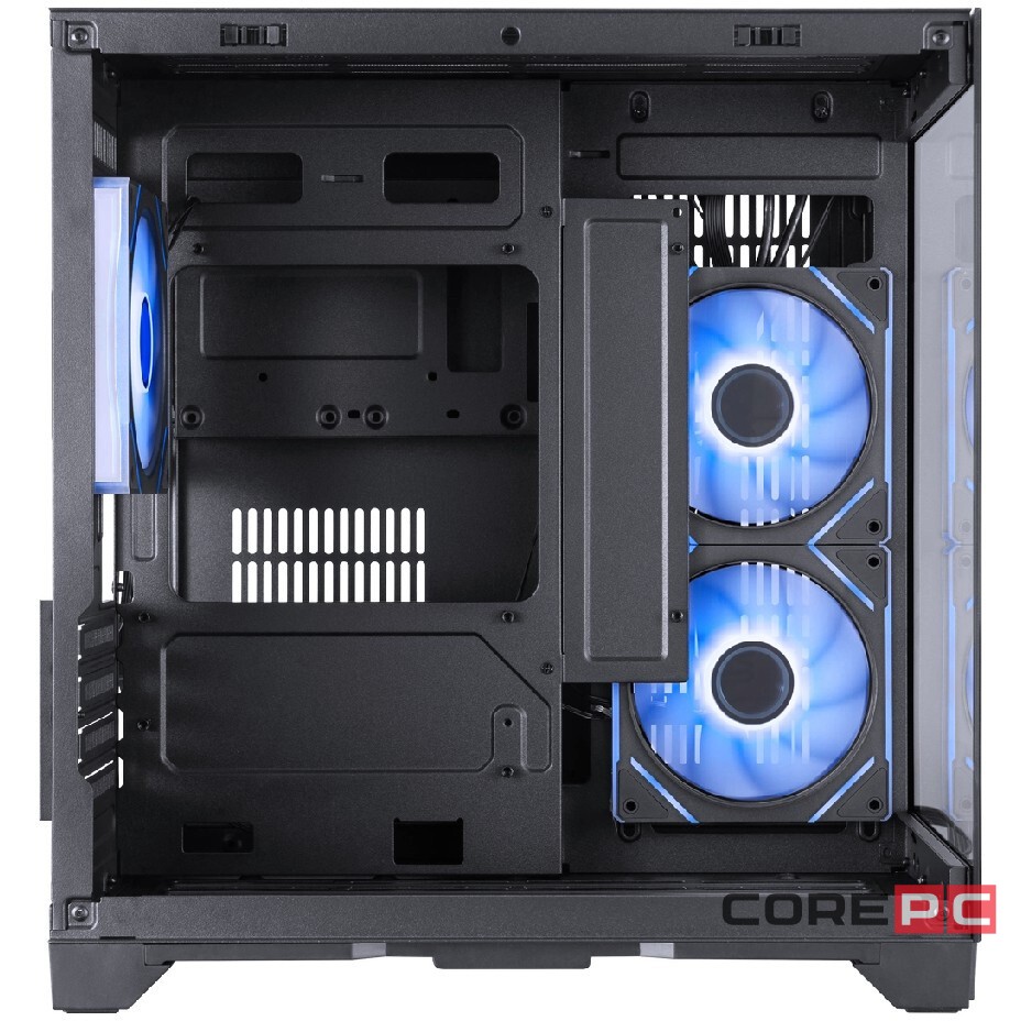 Компьютерный корпус 1STPLAYER MEGAVIEW MV5-TP ARGB Black (MV5-TP-BK-2FC7R-1FC7)