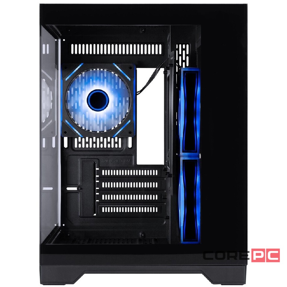 Компьютерный корпус 1STPLAYER MEGAVIEW MV5-TP ARGB Black (MV5-TP-BK-2FC7R-1FC7)