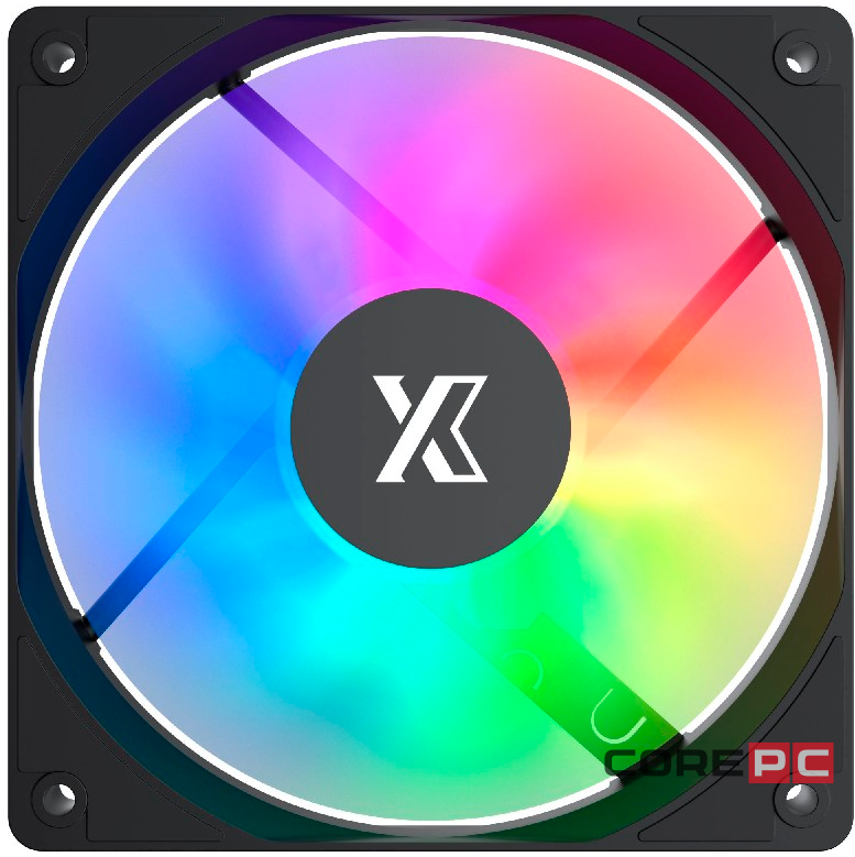 Вентилятор для корпуса XASTRA FC120B ARGB Black (FC120-1BA-SXX-GL)