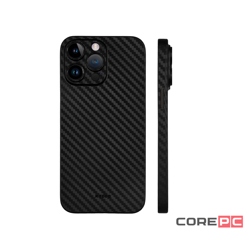 Накладка для i-Phone 15 Pro K-Doo Air Carbon пластик черная