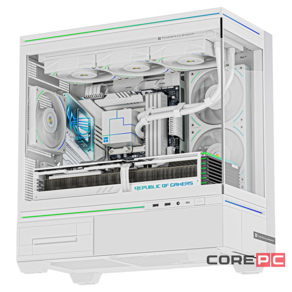 Компьютерный корпус Thermalright M10 TG White (TRTLM10W)