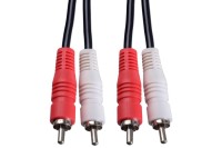 Кабель 2xRCA (папа) - 2xRCA (папа) 1.5м