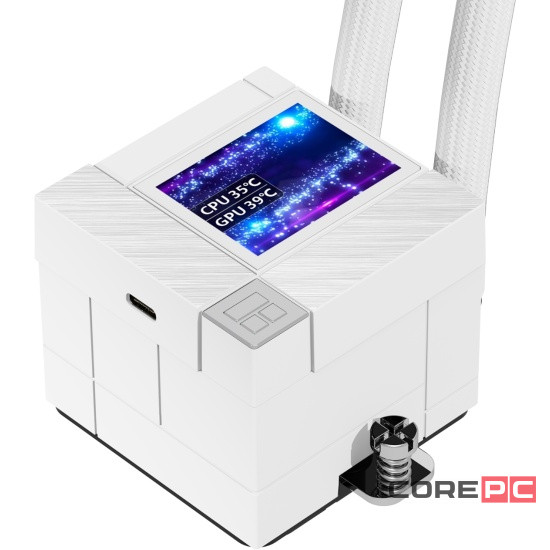 Система жидкостного охлаждения для процессора Thermalright Core Matrix 360 Vision ARGB White (TRCM360VAW)