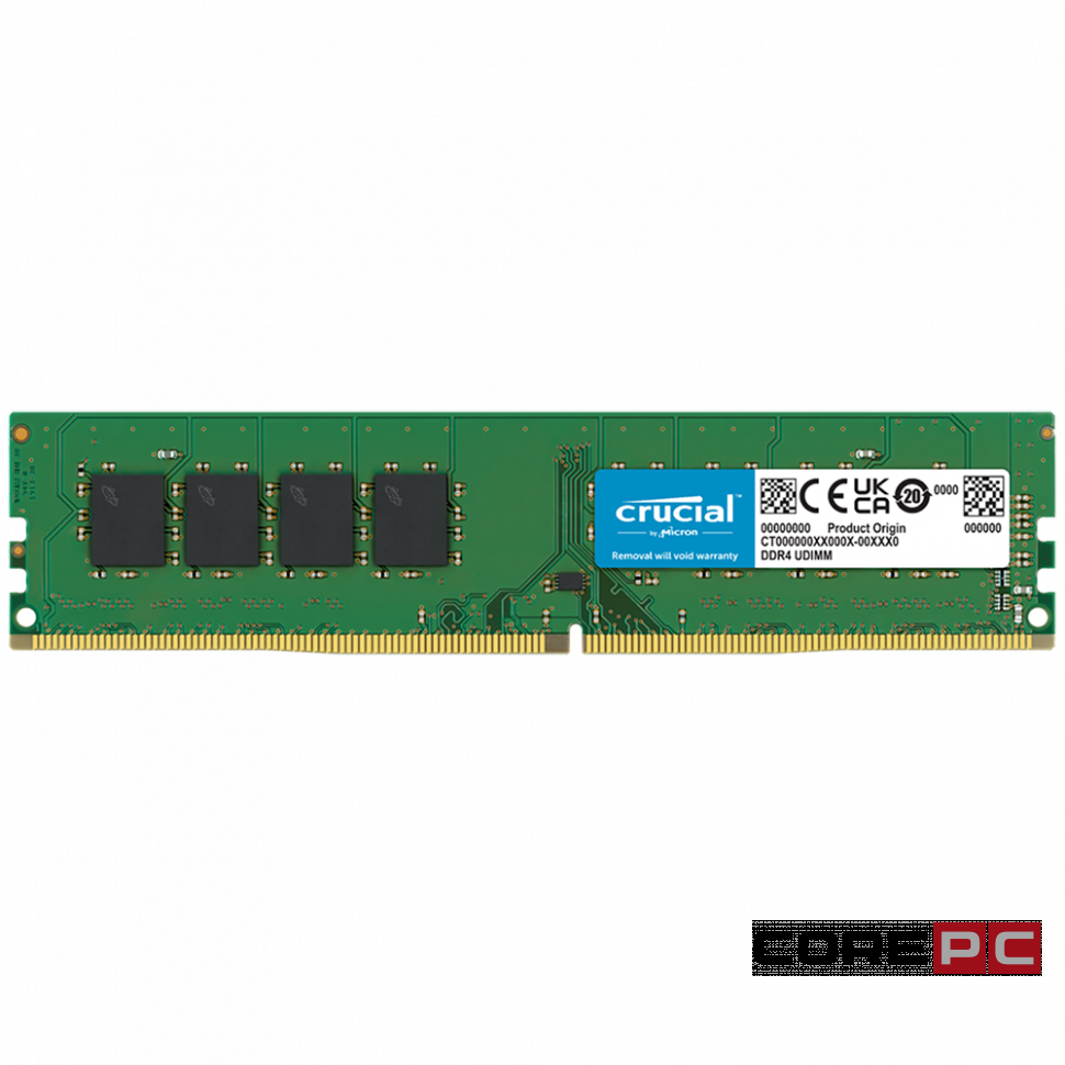 Оперативная память 8 Gb 3200 MHz CRUCIAL Basic (CB8GU3200)