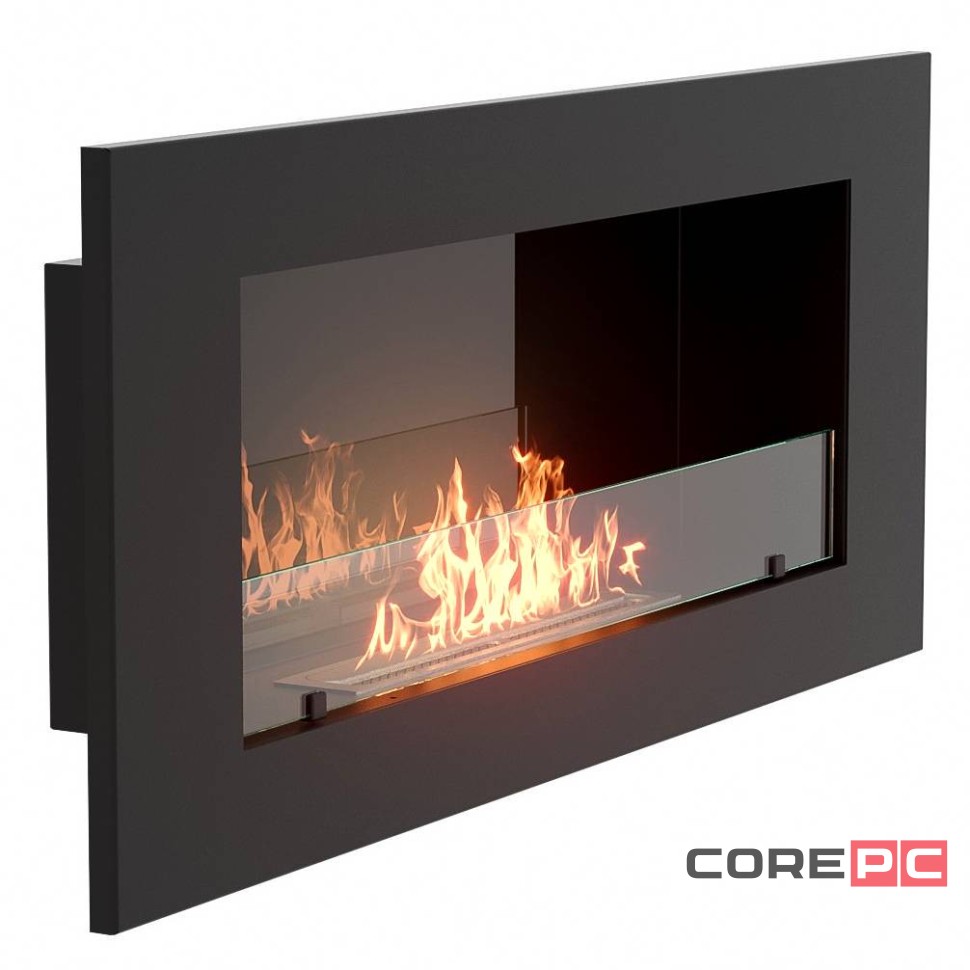 Каминокомплект:Биокамин Firelight BFP/W-110+Набор керамических камней М, белые