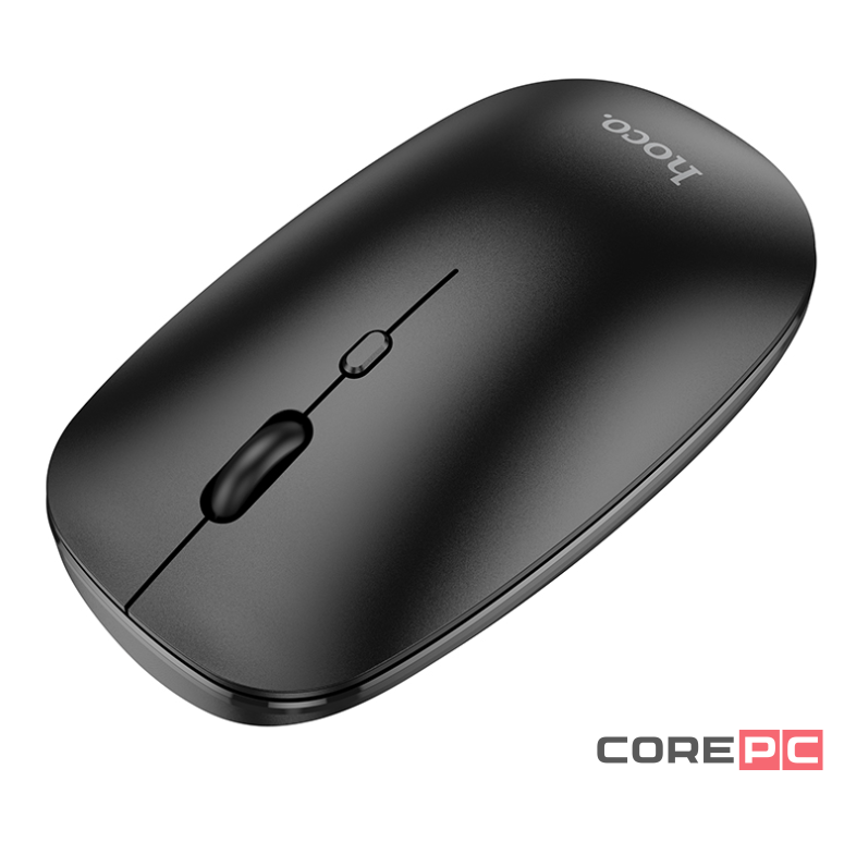 Мышь беспроводная Hoco GM15 BT5.0/DPI 800-1200-1600/2 кнопки черная