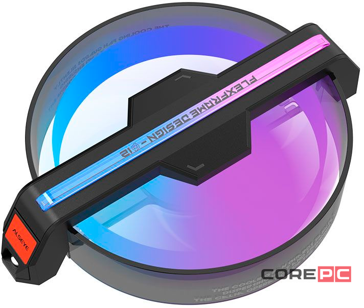 Вентилятор для корпуса ALSEYE ?12 DM12-B Black (AS.04.10.0003)