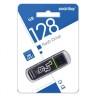 3.0 USB флеш накопитель Smartbuy 128GB Glossy Dark Grey (SB128GBGS-DG)