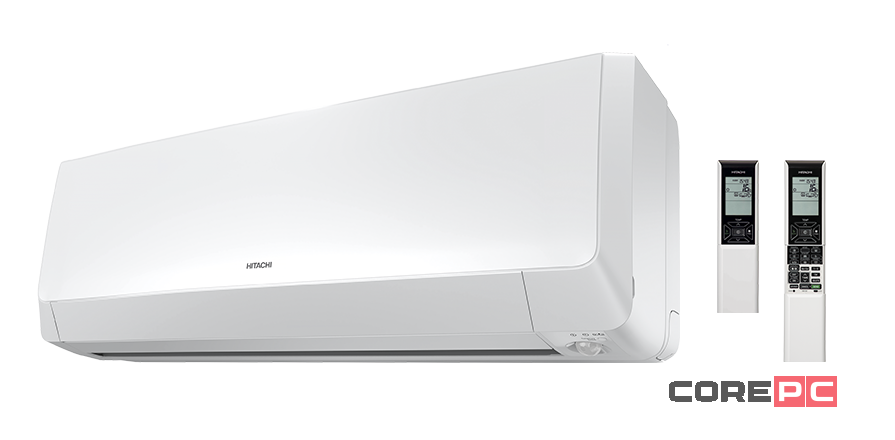 Инверторный тепловой насос настенного типа серии AKEBONO NORDIC (R32) RAK-25RXE/RAC-25WXEN (комплект)