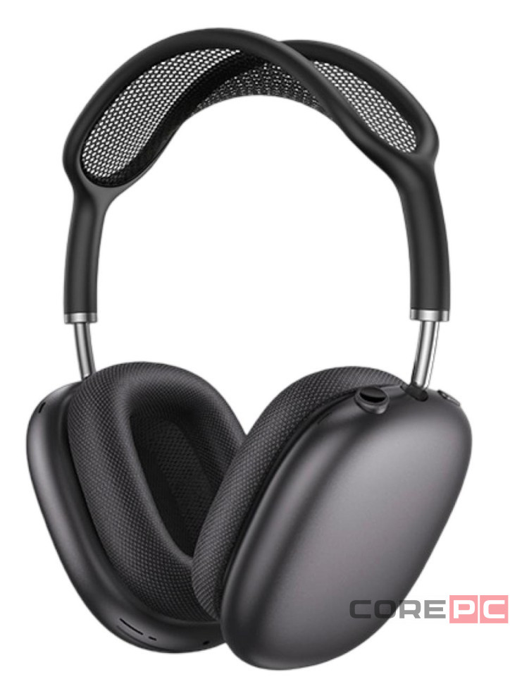 Стереонаушники Bluetooth полноразмерные Hoco W58 BT5.4/ANC/500mAh серые