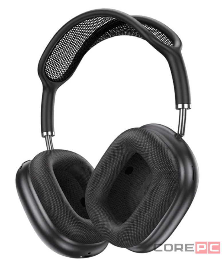 Стереонаушники Bluetooth полноразмерные Hoco W58 BT5.4/ANC/500mAh серые