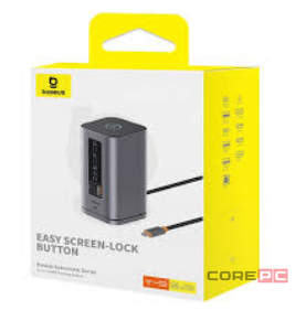 USB-C хаб Baseus Spacemate Series 11в1 3USB/2HDMI/2DP/2USB-C/RJ45/AUX (B00568101813-00) черный