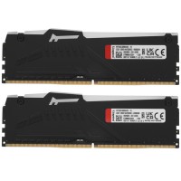 Оперативная память 16 Gb 5200 MHz Kingston FURY Beast RGB Black (KF552C40BBAK2-16)