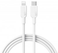 Usb Кабель-зарядка Type-C на Lightning  Anker 310 (A81A1621) 0.9м белый