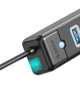 USB-С хаб Orico PW7U-U3-015 USB3.0x7 черный
