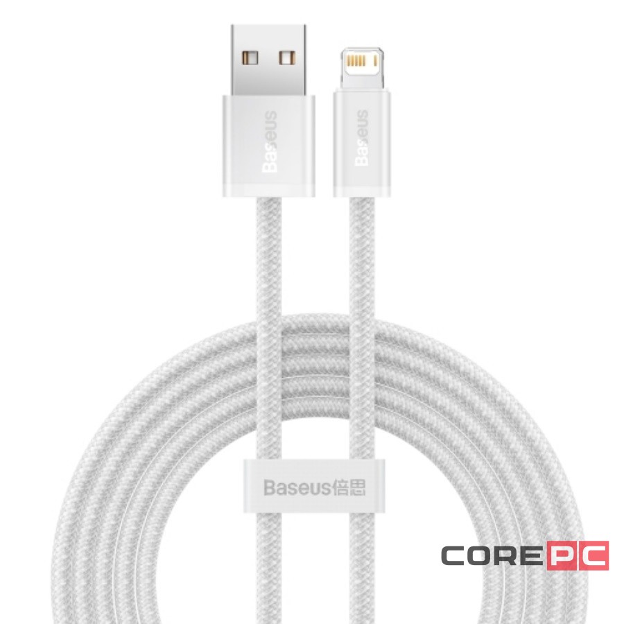 Usb Кабель-зарядка Lightning Baseus Dynamic Series 1м (CALD000402) белый