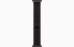 Apple Watch Ultra 3 49mm Black Titanium Case with Black/Charcoal Trail Loop (S/M)