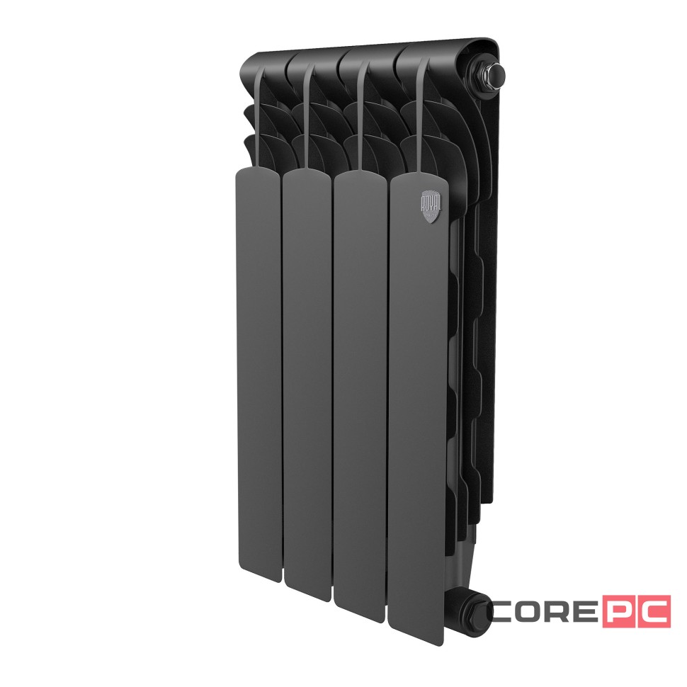 Радиатор Royal Thermo Revolution Bimetall 500 2.0/Noir Sable - 4 секц.