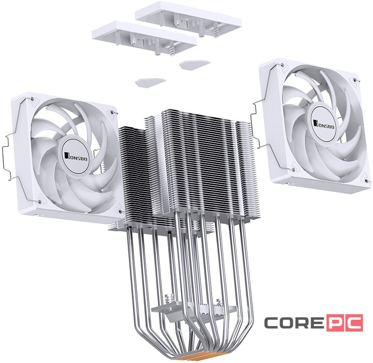 Кулер для процессора JONSBO CR-3000E Color White