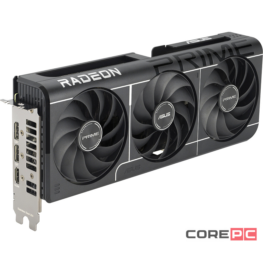 Видеокарта ASUS (PRIME-RX9060XT-O16G) Radeon RX 9060 XT 16GB PRIME OC (90YV0LF1-M0NA00)
