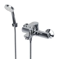 Смеситель для ванны MIXLINE МЛ14-01, рычажное управление, цвет хром