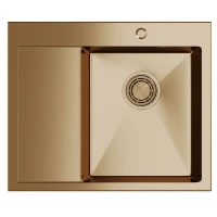 Кухонная мойка MIXLINE 552928, Врезная, цвет бронза