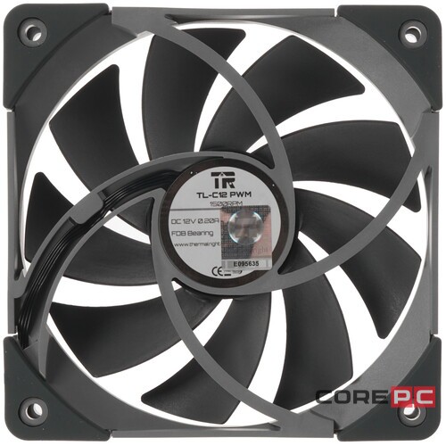 Вентилятор для корпуса Thermalright TL-C12-B (TRTLC12B)