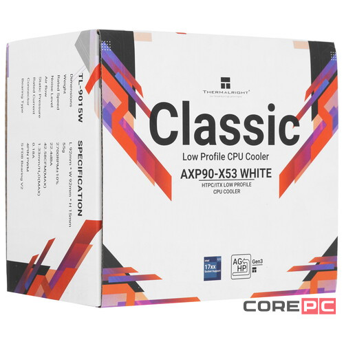 Кулер для процессора Thermalright AXP90-X53 White (TRAXP90X53W)