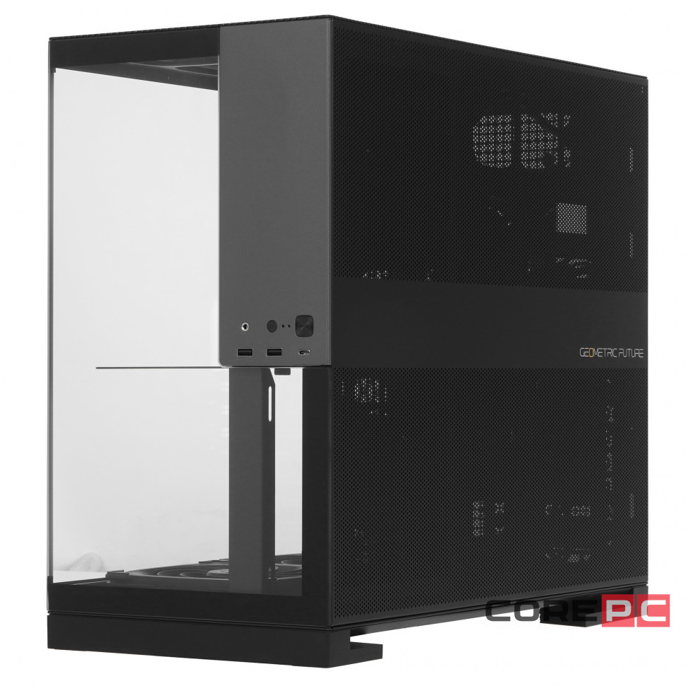 Компьютерный корпус Geometric Future Model 5 ARGB Black Gray with fans (1AM5WKBK02100)