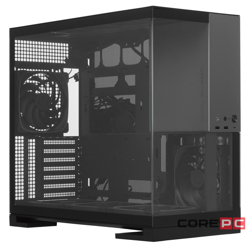 Компьютерный корпус Geometric Future Model 5 ARGB Black Gray with fans (1AM5WKBK02100)