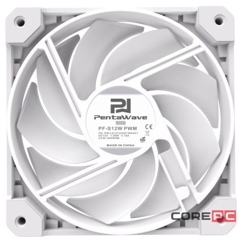 Вентилятор для корпуса PentaWave White PF-S12W PWM