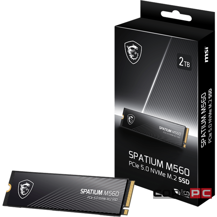 Твердотельный накопитель MSI 2000 Gb SPATIUM M560 S78-440Q940-P83
