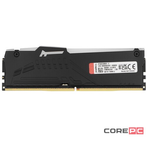 Оперативная память 8 Gb 6000 MHz Kingston FURY Beast RGB EXPO Black (KF560C36BBEA-8)