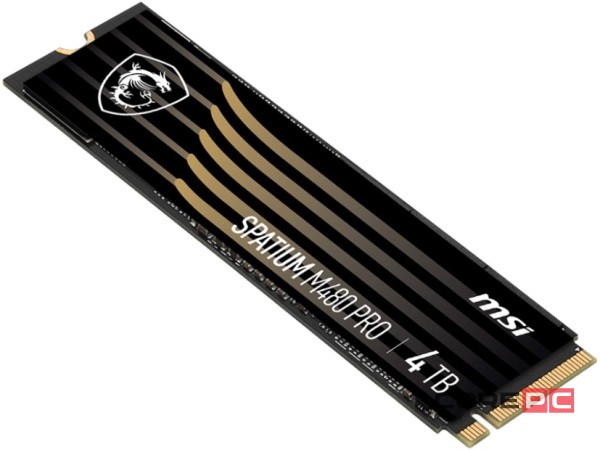 Твердотельный накопитель MSI 4000 Gb SPATIUM M480 PRO S78-440R050-P83