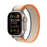 Apple Watch Ultra 2 49 mm Titanium Case Orange/Beige Trail Loop (M/L)