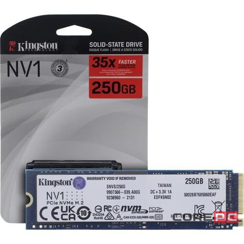 Твердотельный накопитель Kingston 250 Gb NV1 SNVS/250G