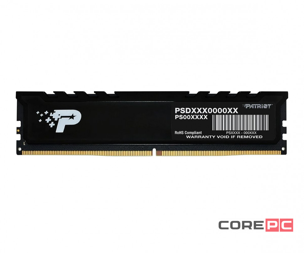 Оперативная память 16 Gb 5200 MHz Patriot Signature Premium (PSP516G520081H1)