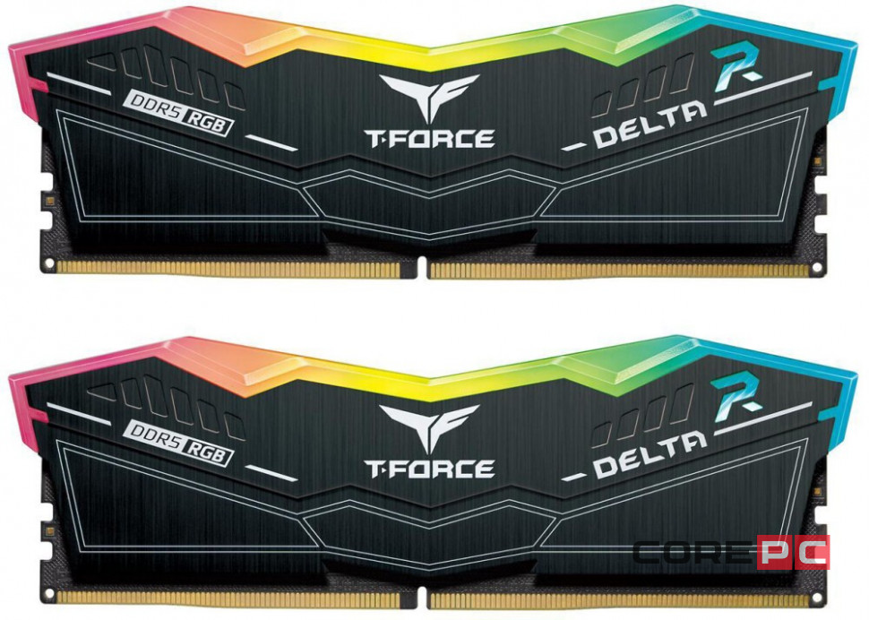 Оперативная память 32 Gb 6600 MHz Team Group T-FORCE DELTA RGB (FF3D532G6600HC34DC01)