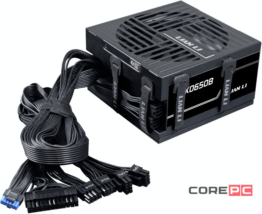 Блок питания Lian Li 650W BX0650B Black (G9P.BX0650B.B000.RU) 16 Pin (PCIe 5.1 Connector Cable Details)