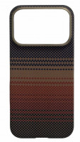 Накладка для i-Phone 17 Pro Max Pitaka Tactile Woven case (Sunset)