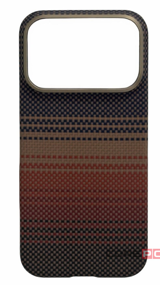 Накладка для i-Phone 17 Pro Max Pitaka Tactile Woven case (Sunset)