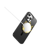 Накладка для i-Phone 15 Pro Keephone Magviar Magsafe черная